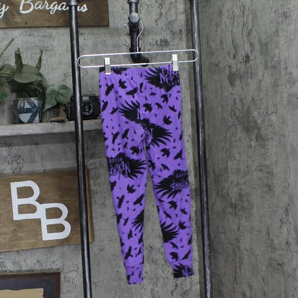 NWT Wednesday Girls Adams Family 2-pc Tight Fit Pajama Set 90311228 Purple 4 - Picture 6 of 9